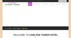 Desktop Screenshot of carltontowerhotel.net