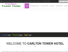 Tablet Screenshot of carltontowerhotel.net